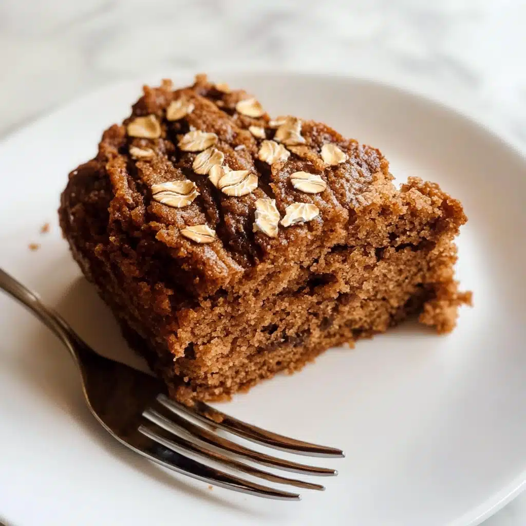 Healthy Breakfast Oatmeal Apple Cake Recipe - Recipe Image