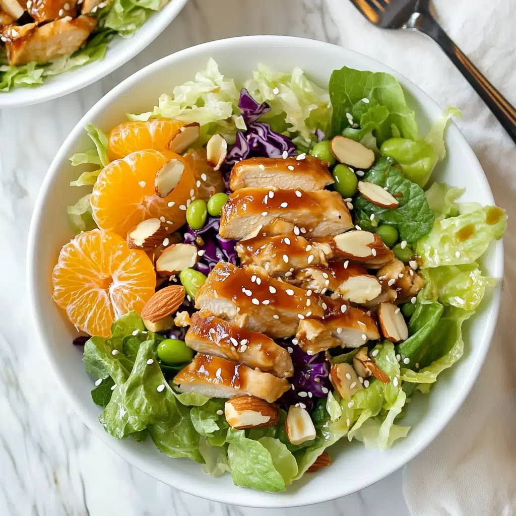 Teriyaki Chicken Salad with Honey Mustard Dressing Recipe - Recipe Image