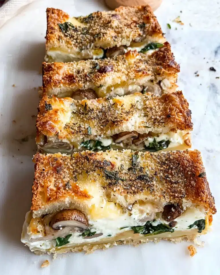 Savory Mushroom Spinach Zucchini Lasagna Recipe