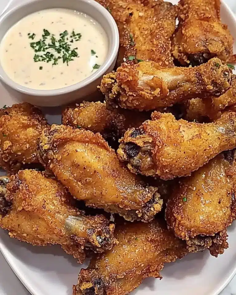 Crispy Baked Chicken Wings Recipe