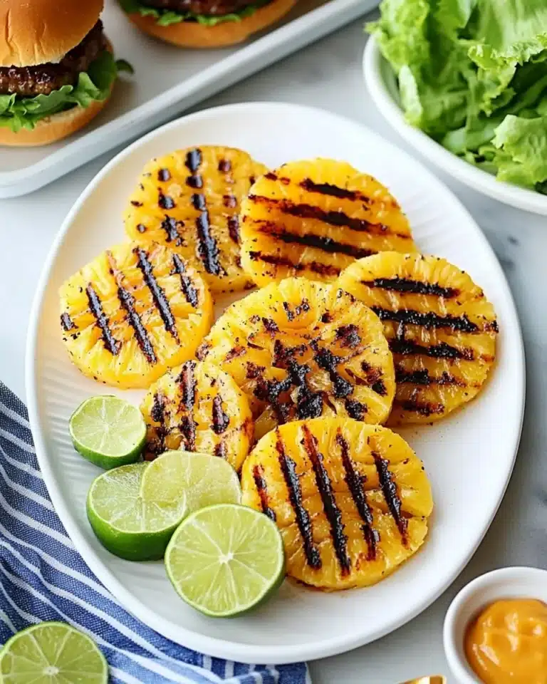 Grilled Pineapple Recipe