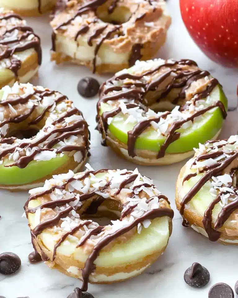 Samoa Caramel Apple Slices with Almond Butter Recipe