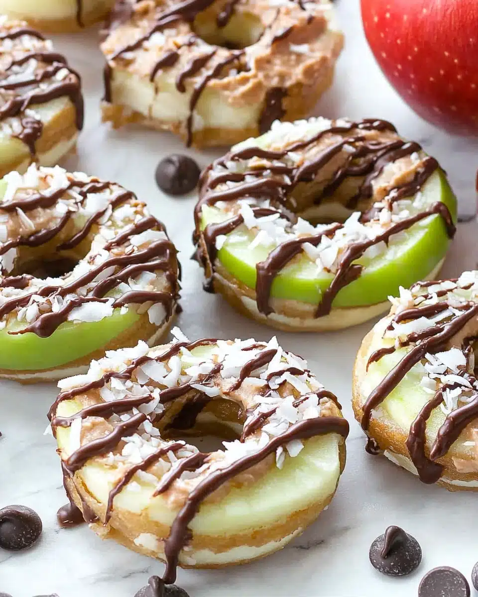 Samoa Caramel Apple Slices with Almond Butter Recipe