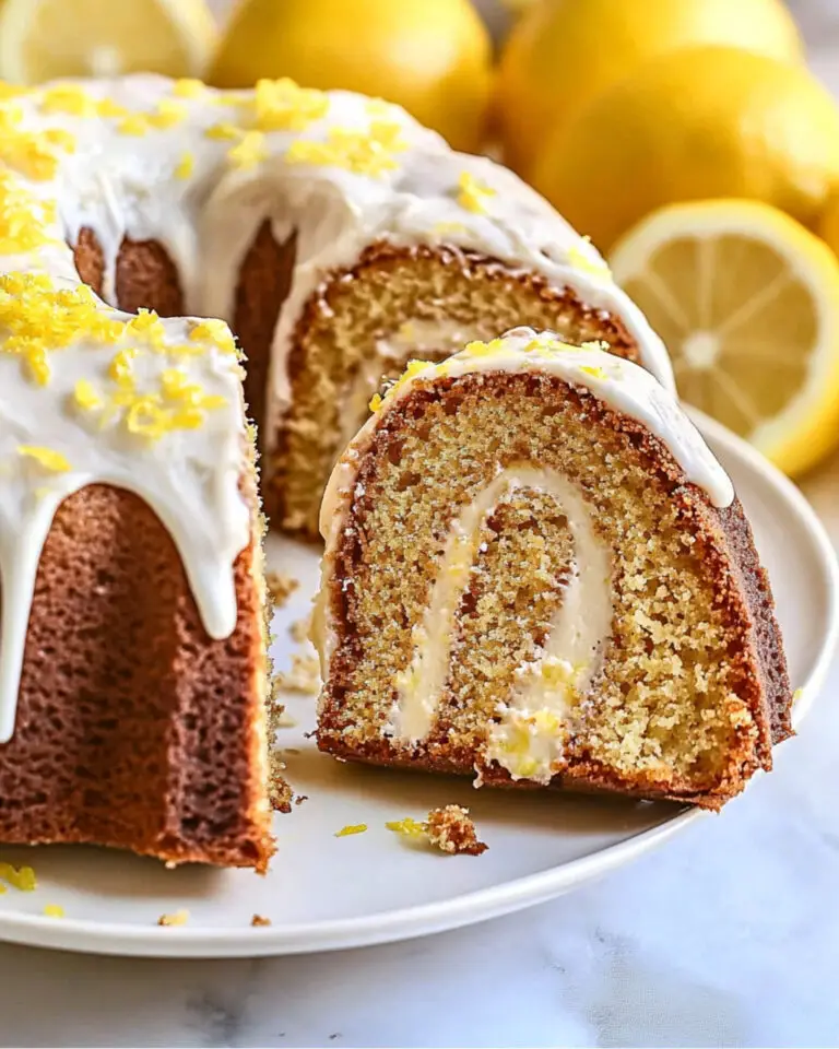 Lemon Bundt Cake Recipe