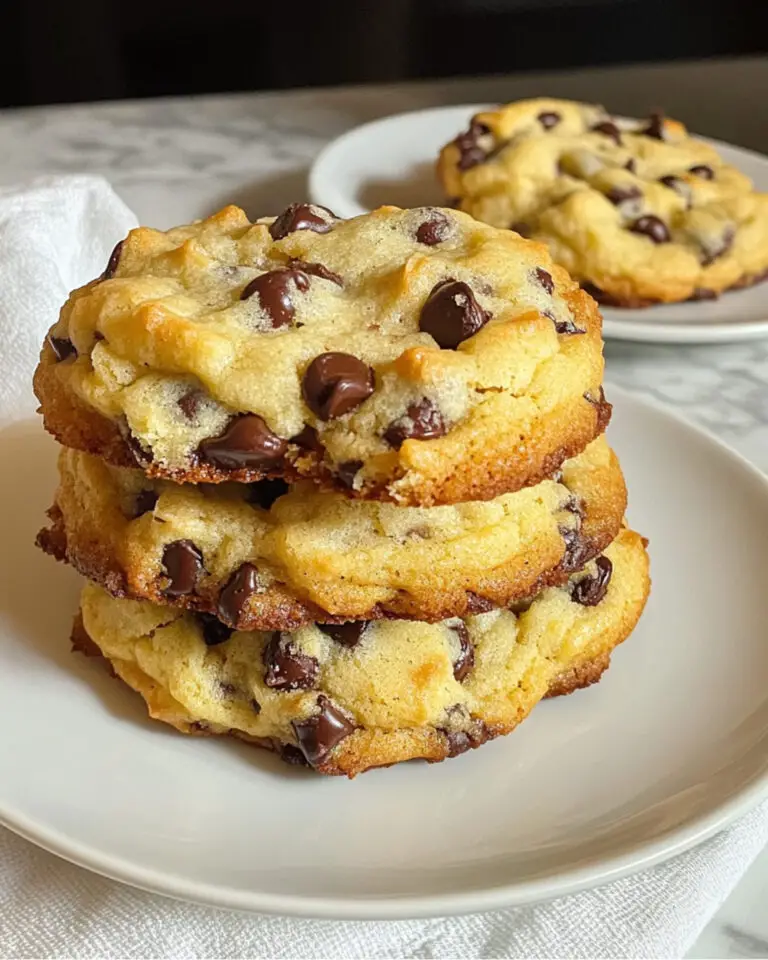 Thick and Molten Chocolate Chip Cookies Recipe
