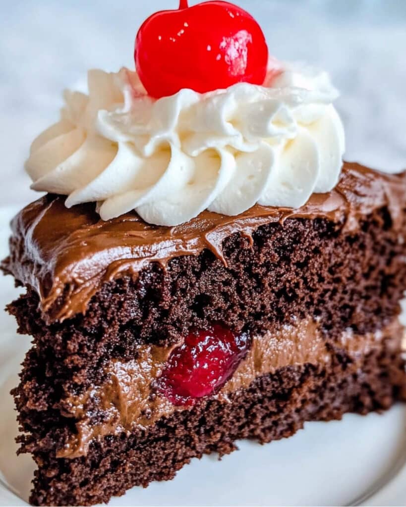 Chocolate Cherry Cake Recipe
