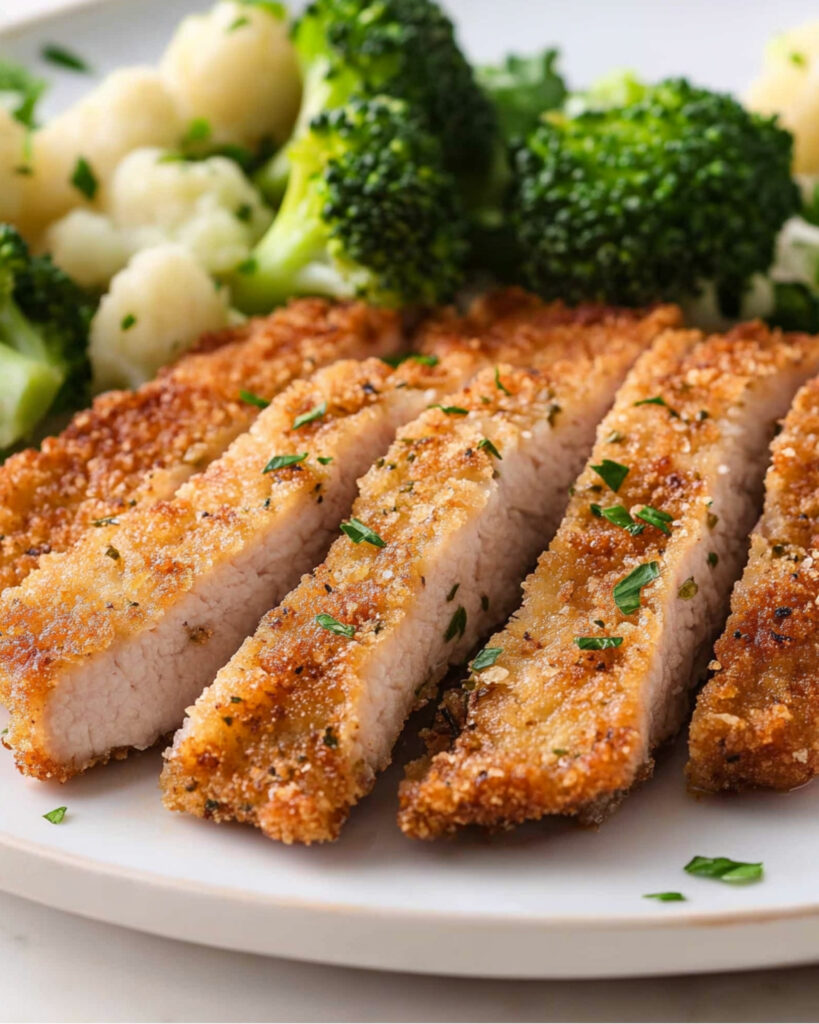 Air Fryer Chicken Cutlets Recipe