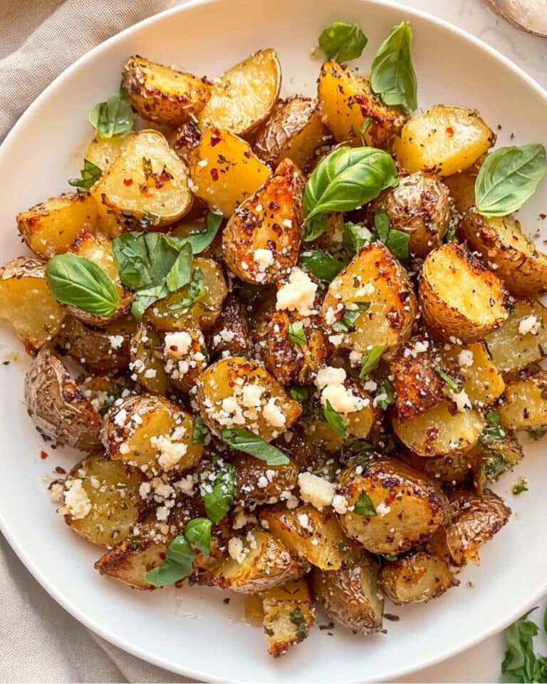 Baked Feta Potatoes Recipe