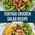 Teriyaki Chicken Salad with Honey Mustard Dressing Recipe