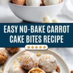 Carrot Cake Energy Bites Recipe