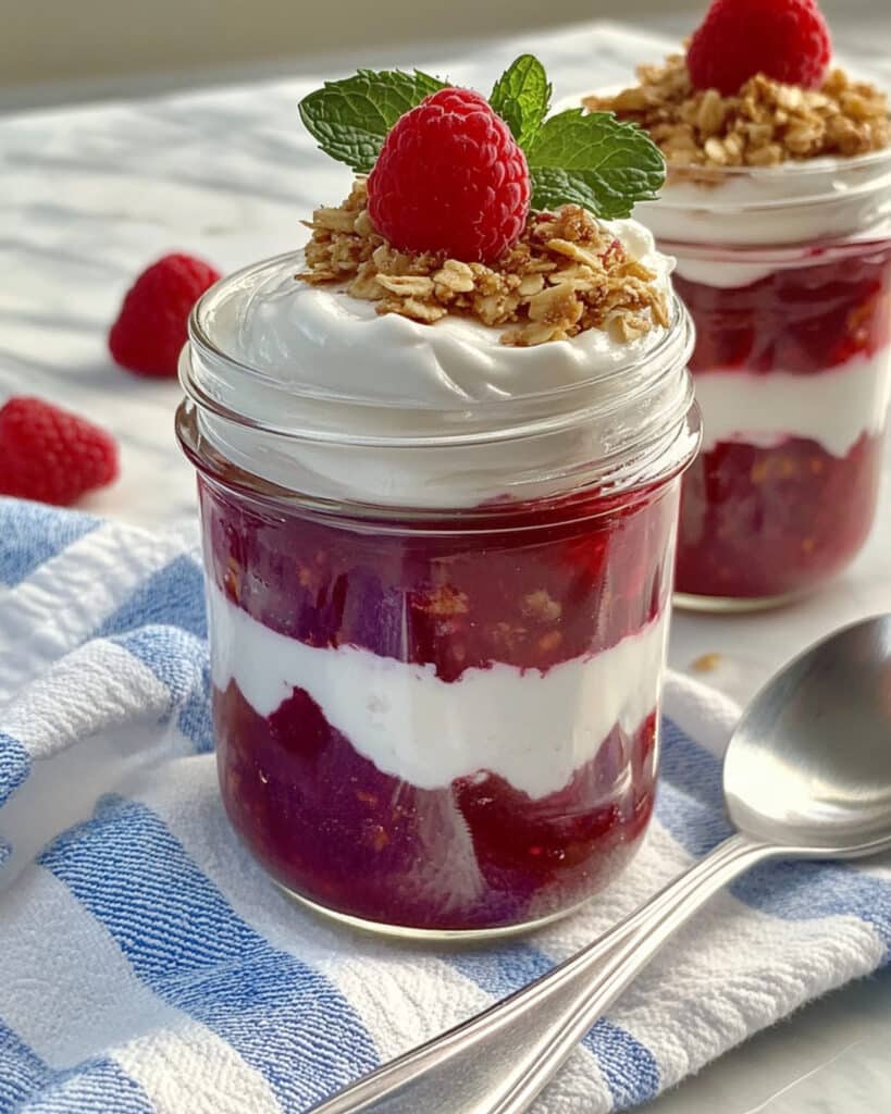 Scottish Cranachan (Raspberry Oatmeal Parfaits) Recipe