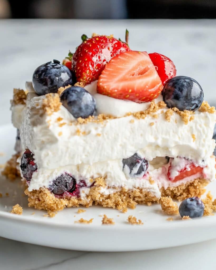 No-Bake Berry Lush Recipe