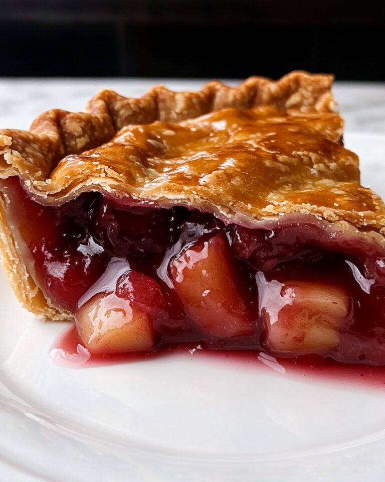 Berry Rhubarb Pie Recipe