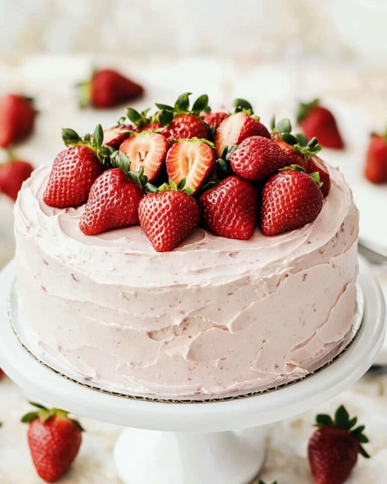 Strawberry Dream Layer Cake Recipe