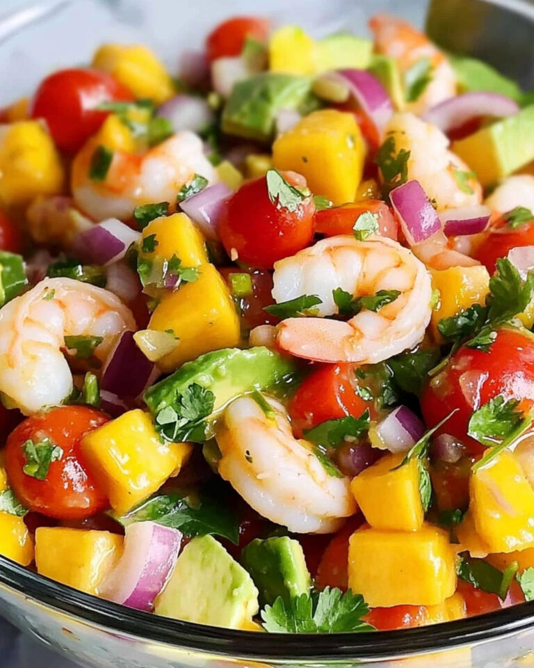 Tropical Mango Shrimp Ceviche Recipe