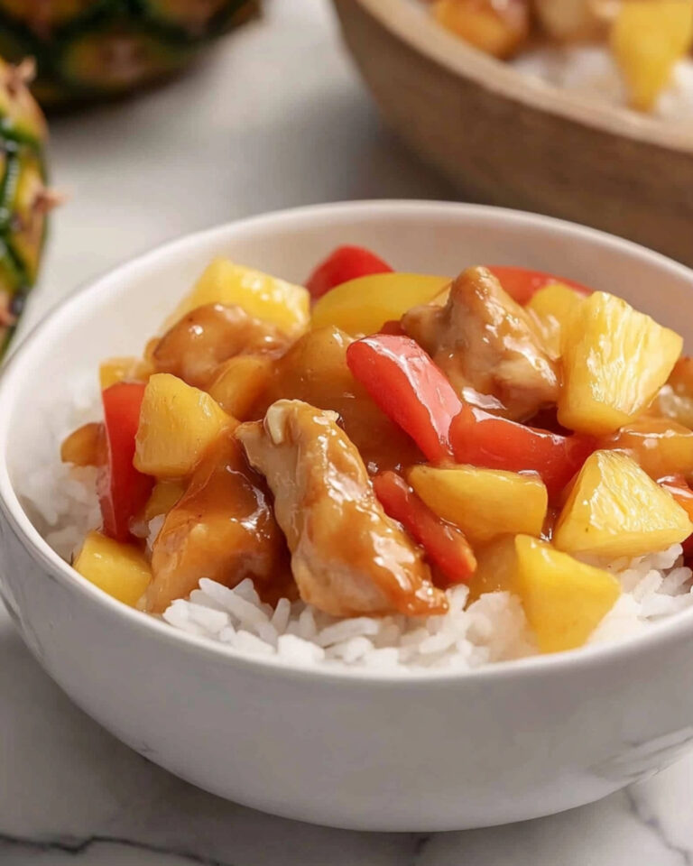 Sheet Pan Hawaiian Chicken Recipe