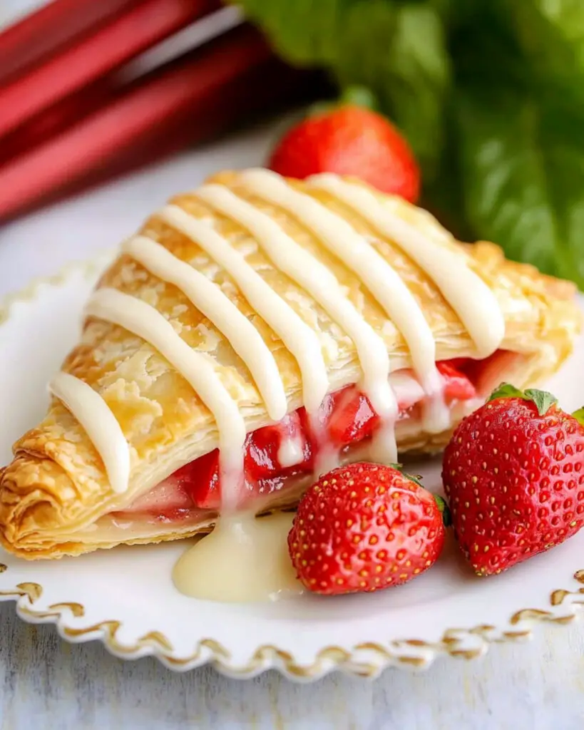 Strawberry Rhubarb Turnovers Recipe