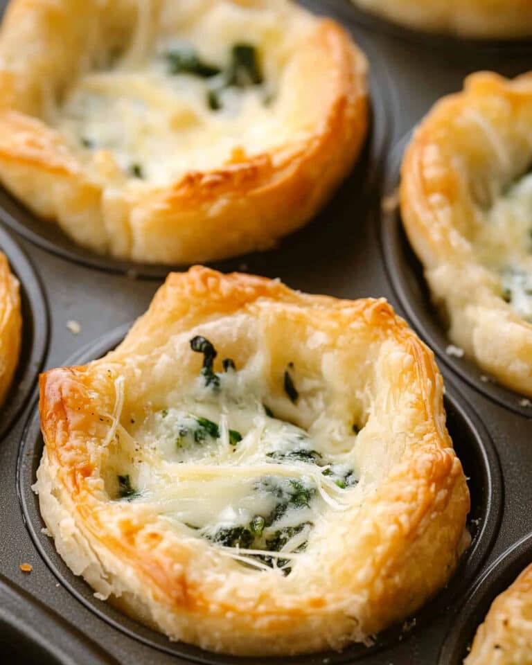 Chicken Broccoli Crescent Cups Recipe