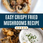 Fried Mushrooms Recipe