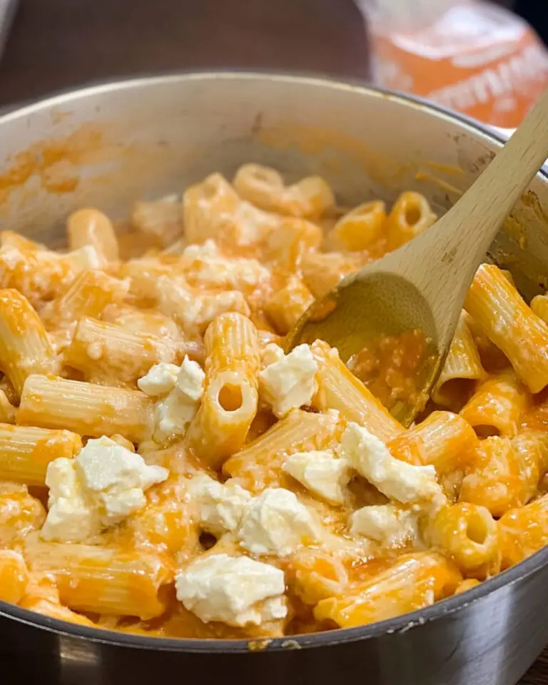 One-Pot Creamy Buffalo Chicken Pasta Recipe