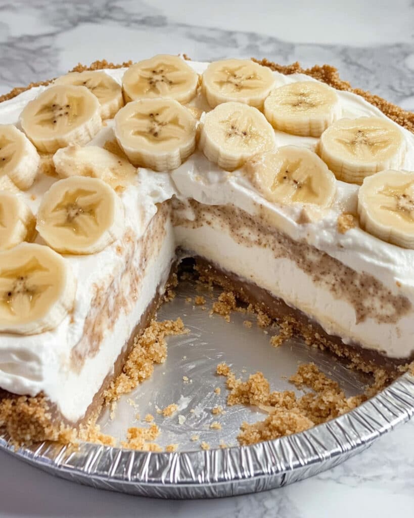 No Bake Nutella Cheesecake with Banana Recipe