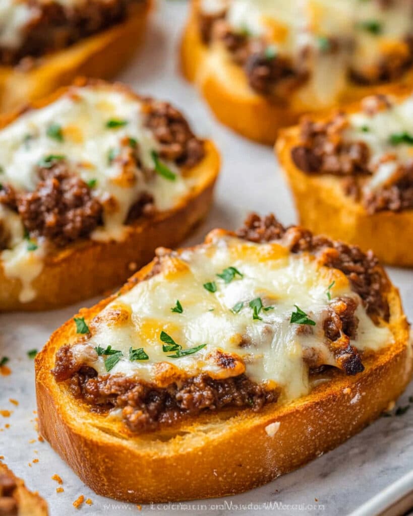 Texas Toast Sloppy Joes Recipe