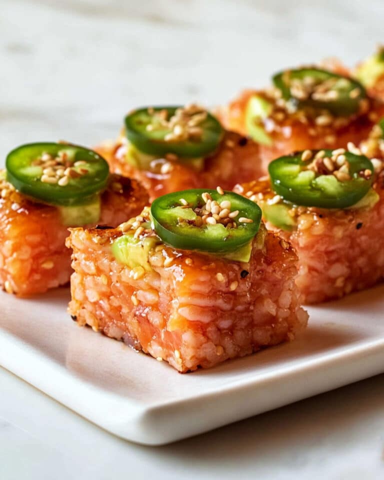 Crispy Rice with Spicy Salmon Recipe