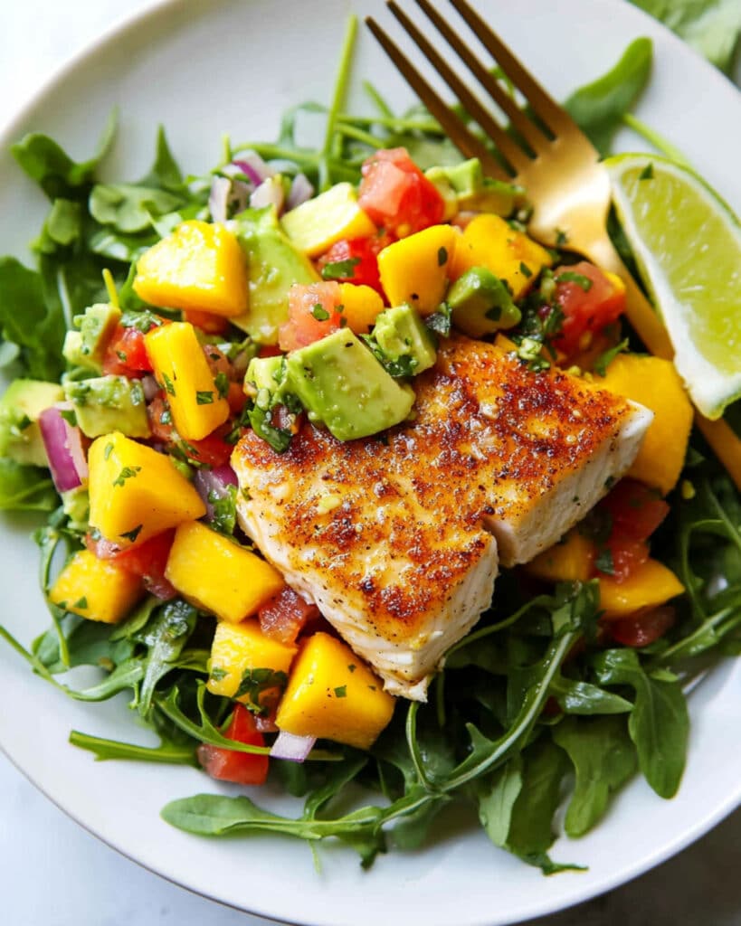 Citrus Mahi Mahi with Avocado Salsa Recipe