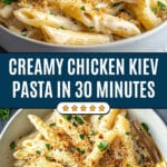 Crispy Parmesan Chicken Pasta Recipe