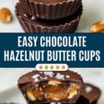 Chocolate Hazelnut Butter Cups Recipe