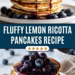 Lemon Ricotta Pancakes Recipe