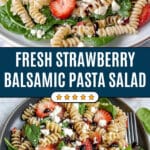 Balsamic Strawberry Pasta Salad Delight Recipe