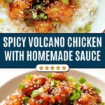 Sizzling Volcano Chicken Recipe