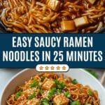 Easy Saucy Ramen Noodles Recipe