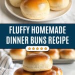 Mom's Soft and Buttery Homemade Buns Recipe