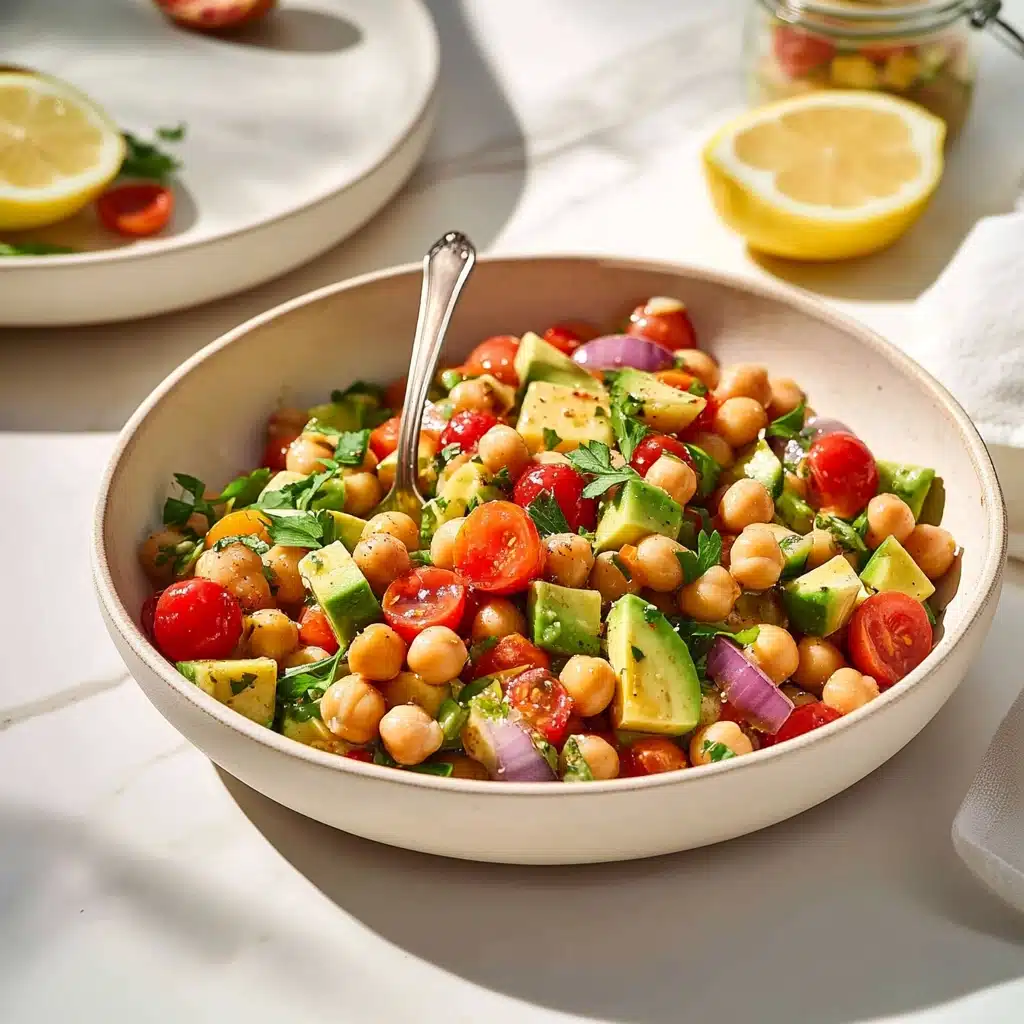 Mediterranean Chickpea Salad Recipe - Recipe Image