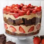 Strawberry Brownie Trifle Recipe