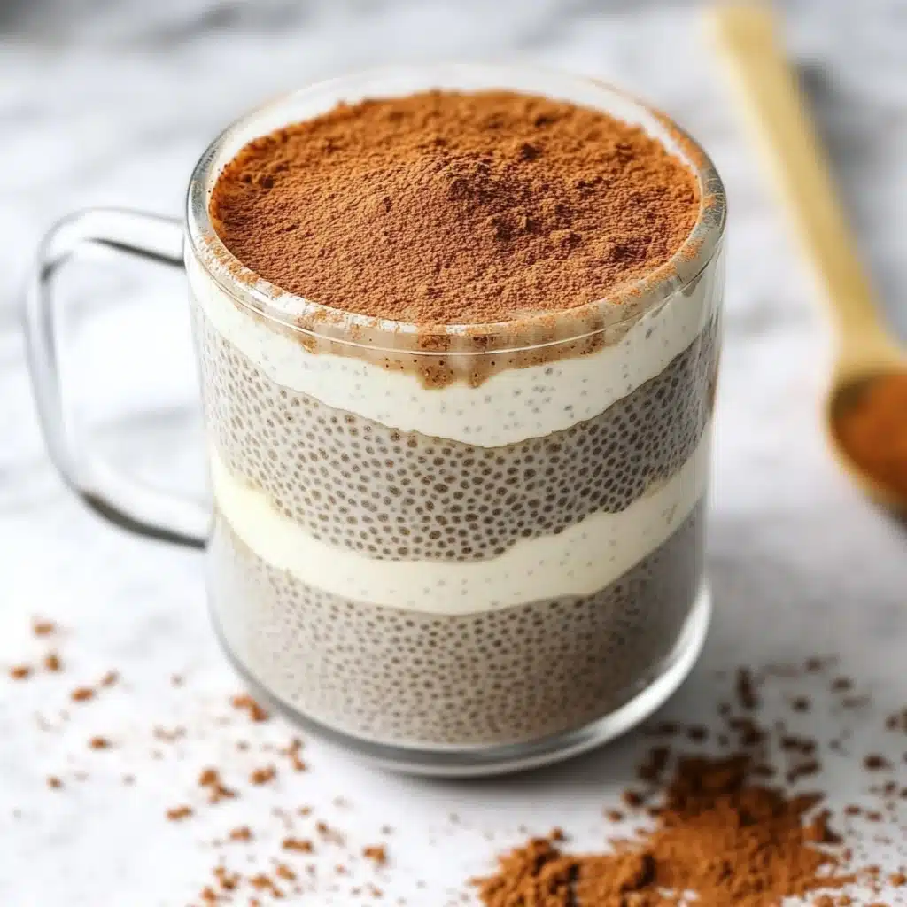 Tiramisu Chia Seed Pudding Recipe - Recipe Image