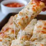 Easy Cheesy Breadsticks Recipe