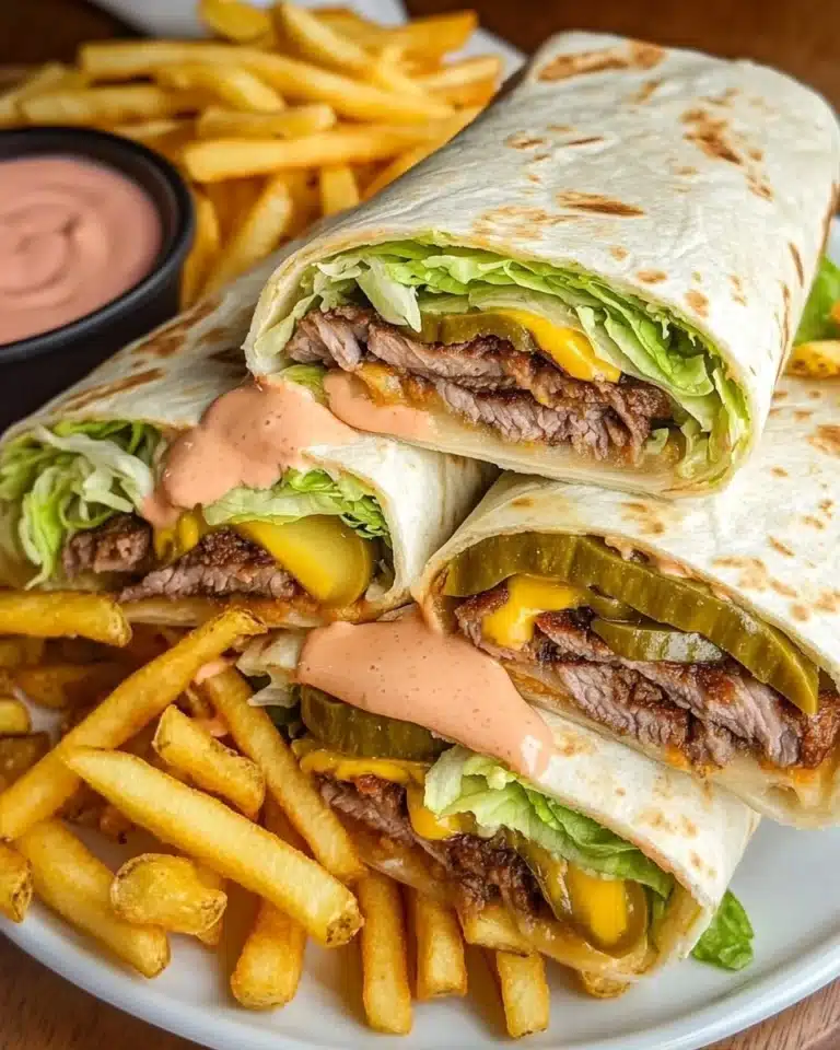 Big Mac Wrap Recipe