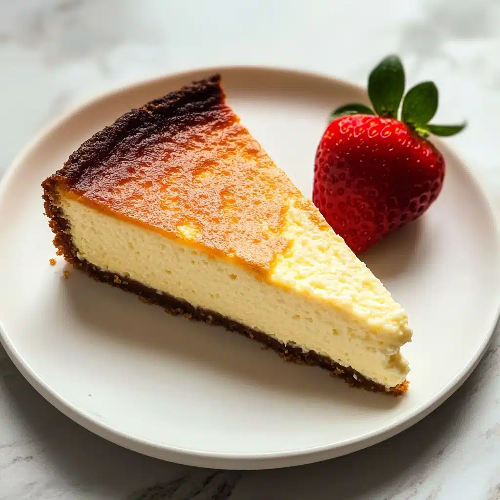 Loaf Pan Basque Cheesecake Recipe - Recipe Image