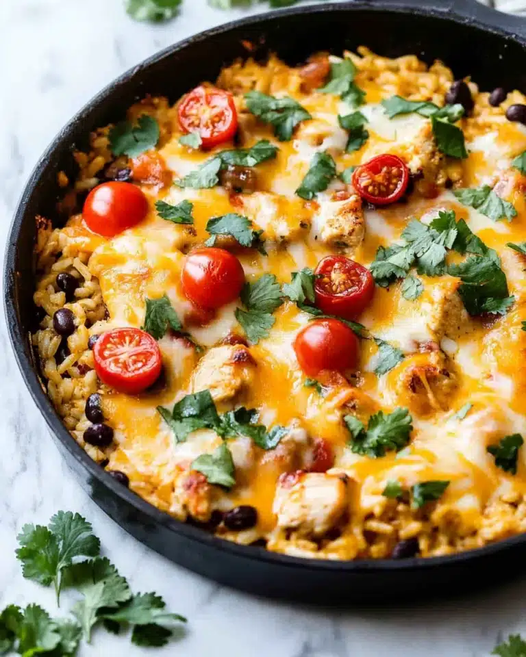 One-Pot BBQ Chicken and Rice Recipe