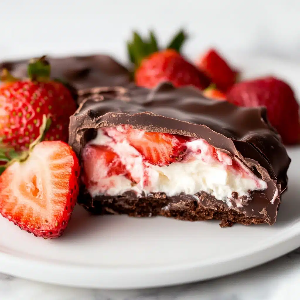 Chocolate Strawberry Yogurt Clusters Recipe - Recipe Image