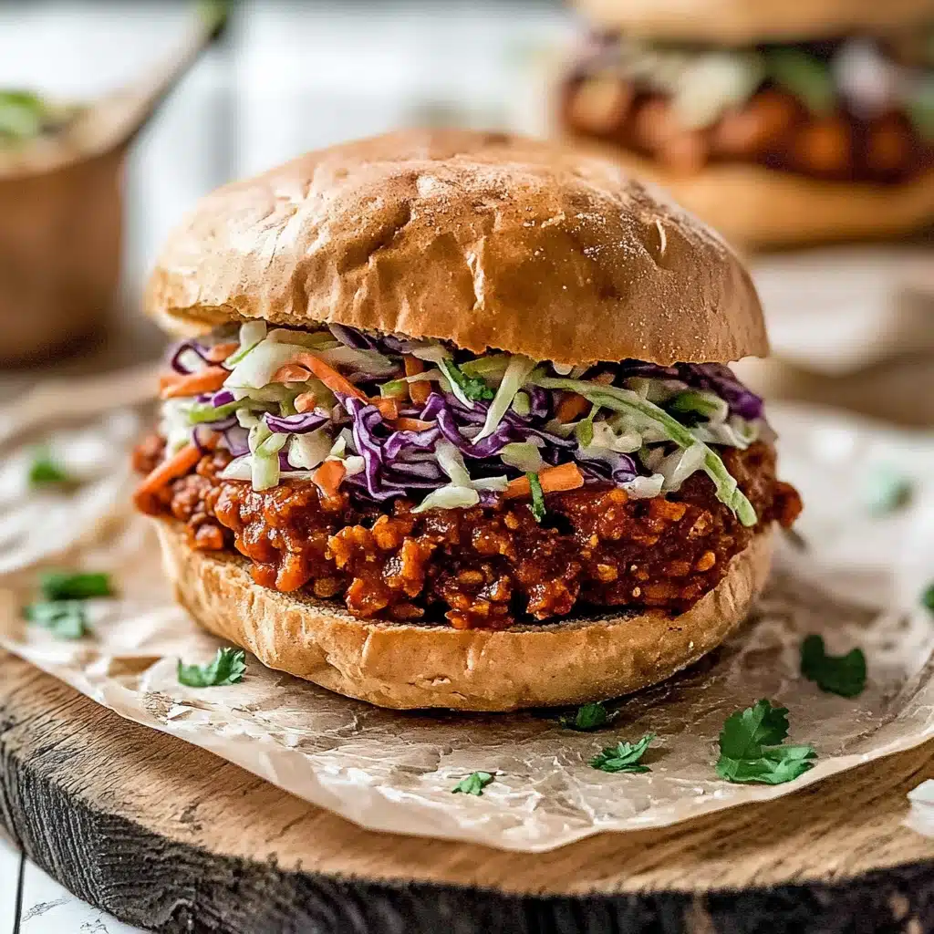 Vegan BBQ Lentil Sloppy Joes Recipe - Recipe Image