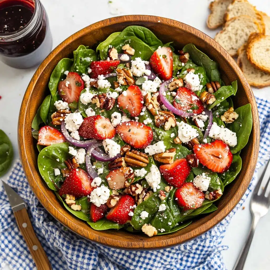 Spinach Strawberry Salad Recipe - Recipe Image