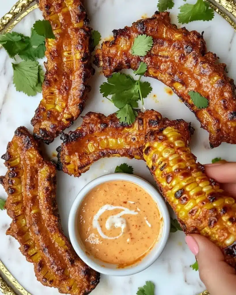 Spicy Corn Ribs (Corn 'Riblets') Recipe