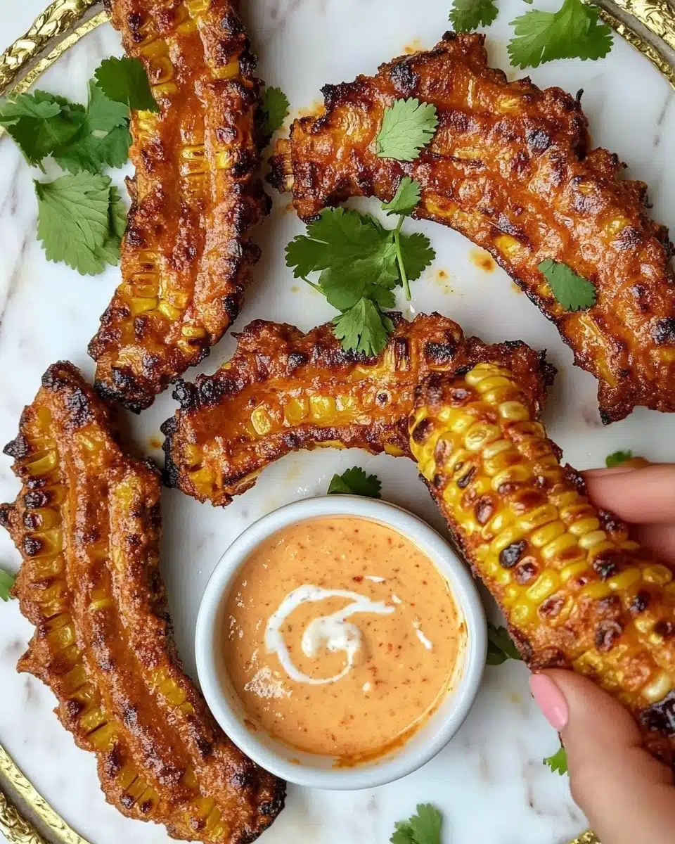 Spicy Corn Ribs (Corn 'Riblets') Recipe
