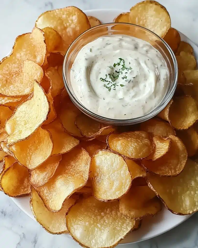 Cactus Cut Potatoes & Dip Recipe