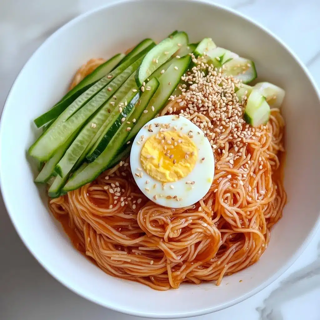 Bibim Guksu (Korean Spicy Cold Noodles) Recipe - Recipe Image
