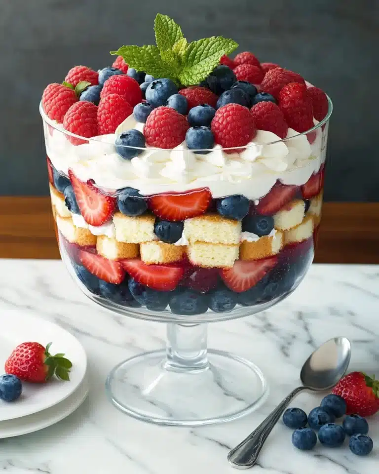 Berry Trifle Recipe